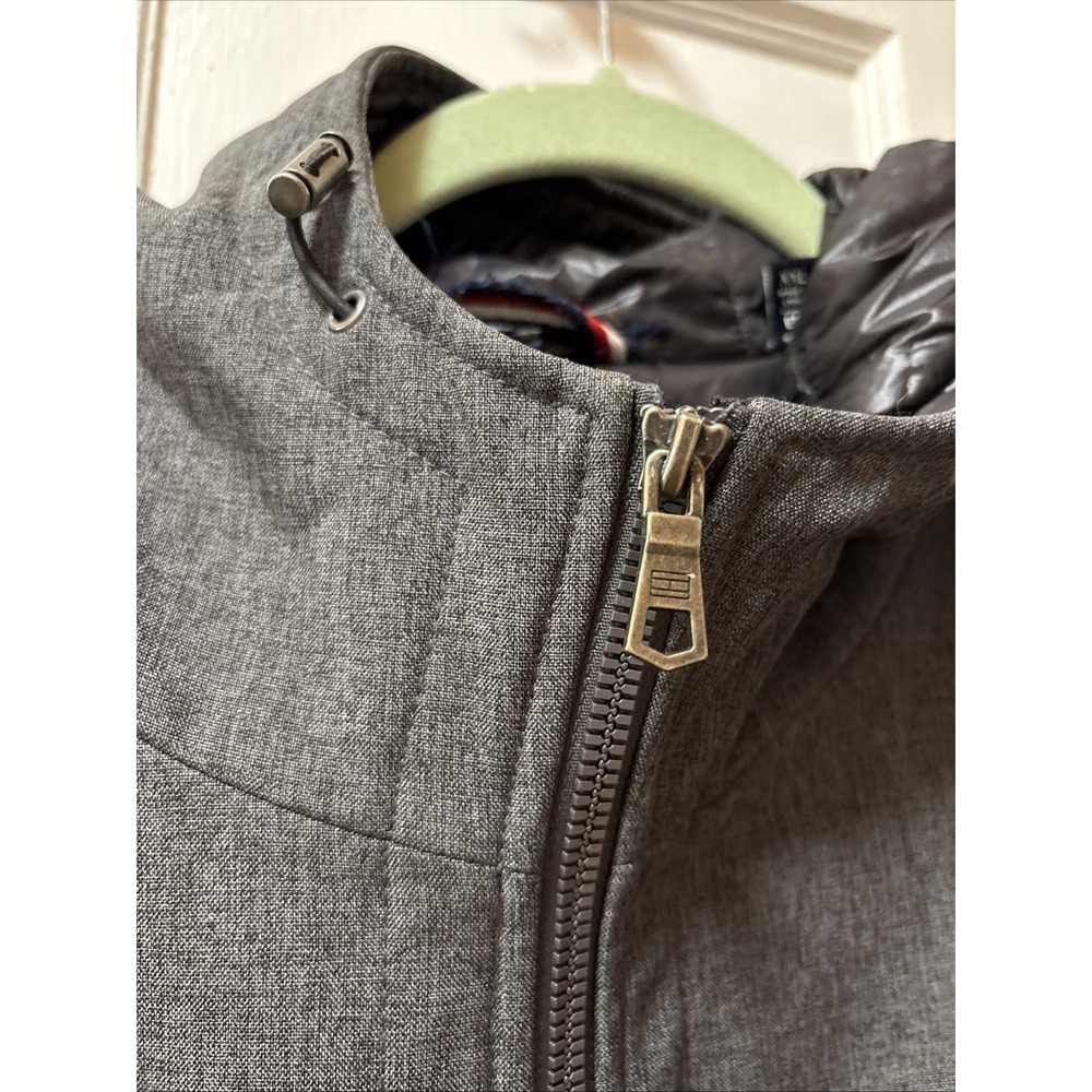 Tommy Hilfiger XXL Hooded Water resistant down lined Double Zippere heavy jacket - Picture 12 of 14